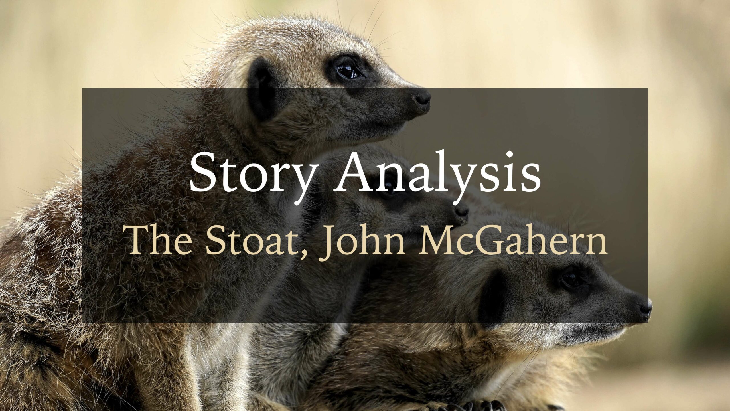Story Analysis: The Stoat